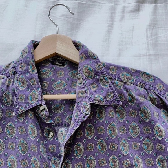 Revenge Shirtmakers Other - Vintage Paisley Button-Down Shirt